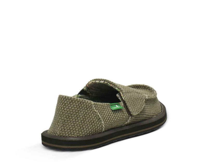 Sanuk Vagabond Kids' Sidewalk Surfers Brown | Canada 303CTV